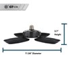 15,000 Lumen LED Adjustable 4 Panel Bulb, Uses Only 140W,
