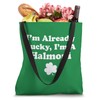 I'm Already Lucky I'm A Halmoni Shamrock Korean Grandma Tote