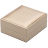 COWFEX Small Single PU Pin Display Box Case for Gift