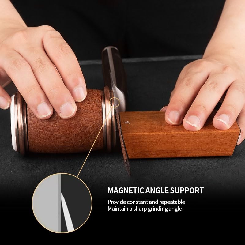 Manual sharpening tool Tumbler Rolling Knife Sharpener - Made Enjoyment
