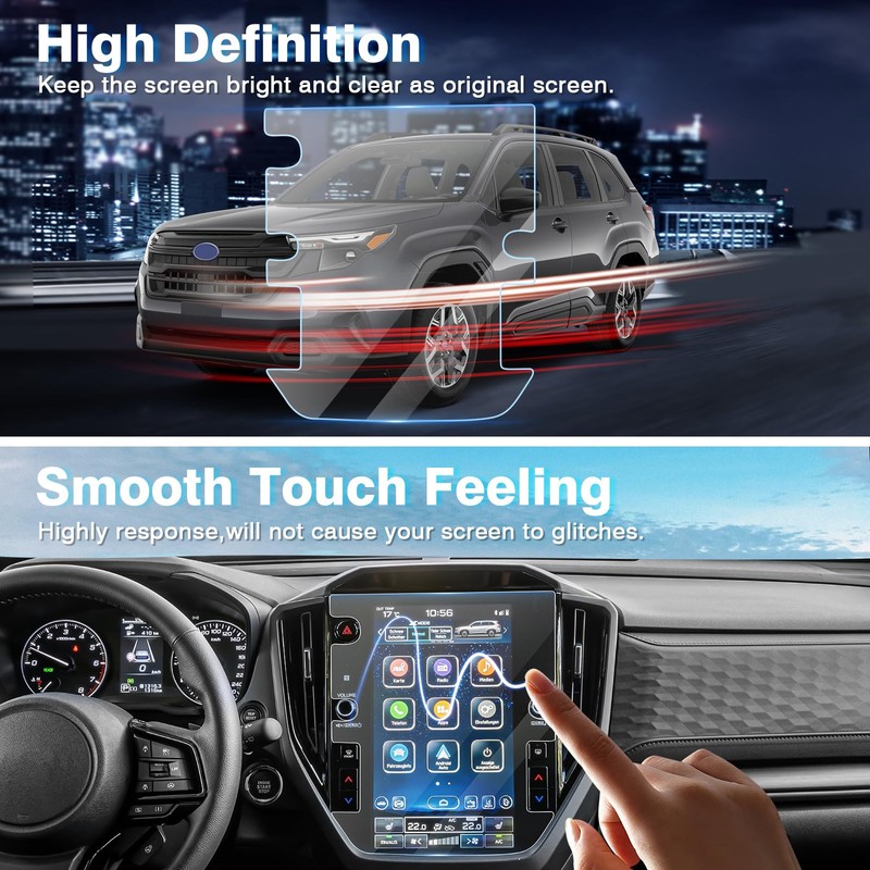 Karltys [Upgrade 2 Pack Screen Protector for 2025 2026 Forester
