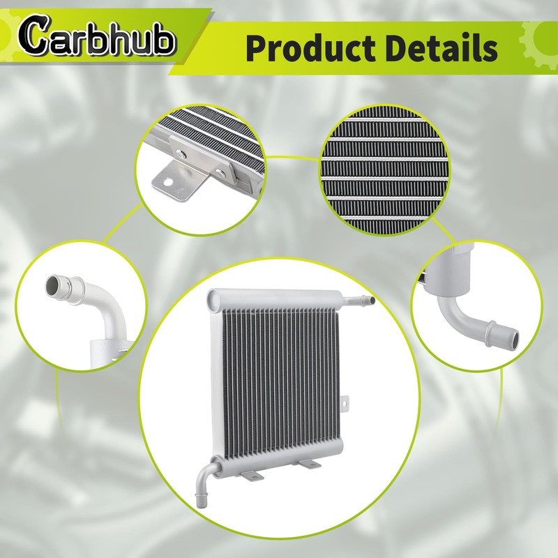 Carbhub Right Auxiliary Radiator Compatible with Land Rover Range Rover