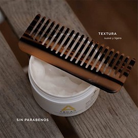 ARUAL Mascarilla Reparadora Cabello Dañado con Aceite de Argán Total Repair Hidratación Profunda Brillo Anti Frizz 250ml
