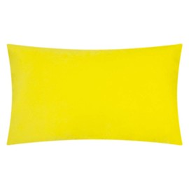 JWH 3D Flower Throw Pillow Cover Decorative Sunflower Accent Pillow Case Velvet Cushion Lumbar Pillowcase for Home Bed Sofa Couch Chair 12x20 Inches Sunbeam Yellow