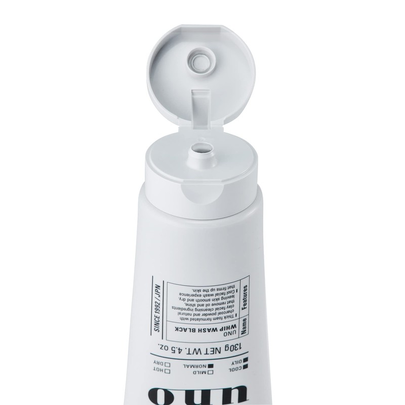 UNO Whip Wash Black 130g×3pcs