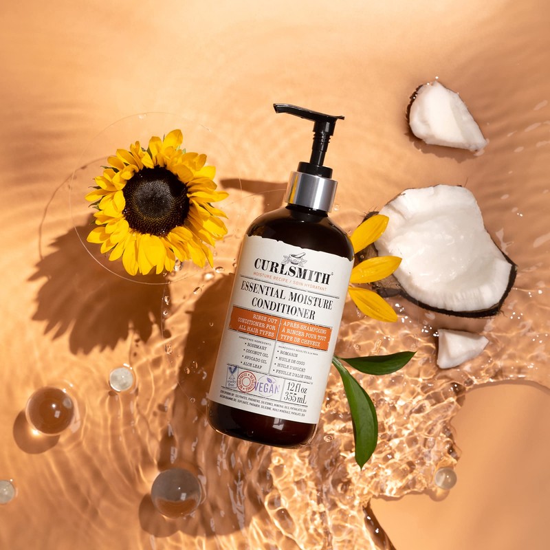 Curlsmith - Essential Moisture Conditioner, Light Frizz Control for Wavy,