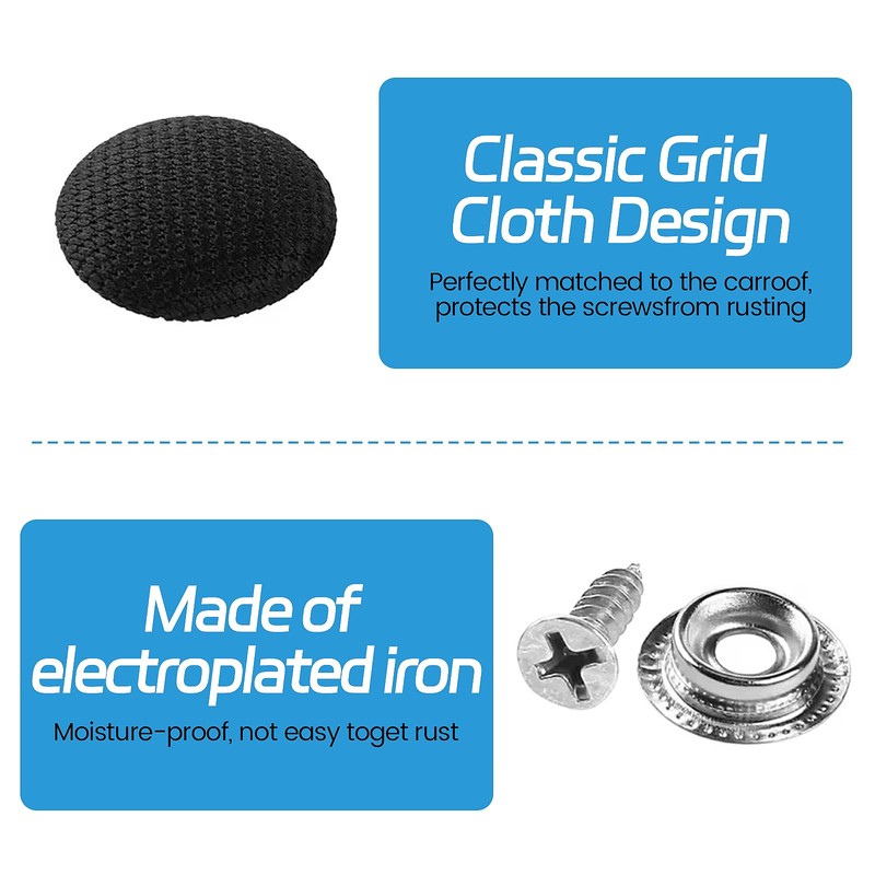 70 Stück Dachhimmel Reparatur Set, Auto Himmel Reparieren Universal Autohimmel