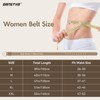 SANSTHS Women Leather Belt for Jeans Fashion Ladies Dress Belt