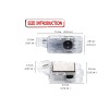 Lexaan 2PCS Car Led lights Door Projector HD Courtesy Kit