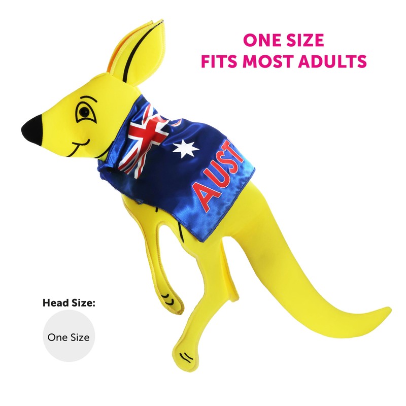 I LOVE FANCY DRESS Australian Kangaroo Hat with Cape -