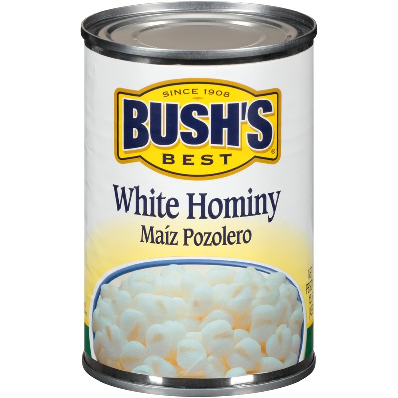 Bush's Best Baked Beans, White Hominy, 15.5 Oz (Pack of