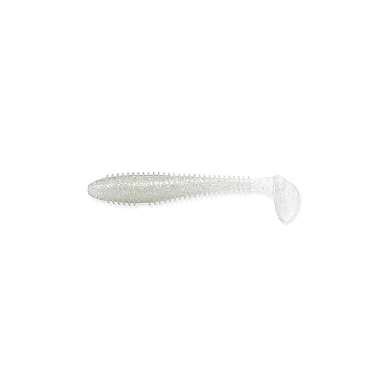 KEITECH Swing Impact Fat 3.8" #370 Clear Silver Glow