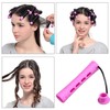Perm Rod Set Hair Perm Rod 20pcs 5 Size (Yellow)