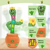 LGOUYGG Talking Cactus Baby Toy, Singing Mimicking Repeating Tummy Time