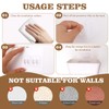 8PCS Kitchen Cabinet Door Storage Box, Adhesive Wall-Mounted Storage Box,