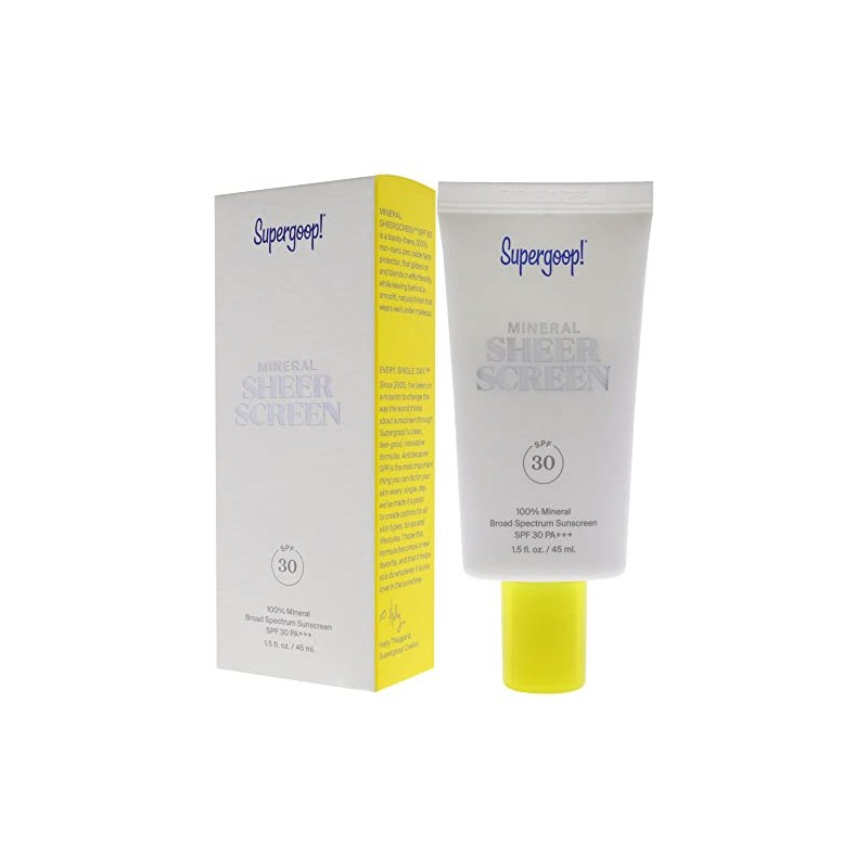 Supergoop Mineral Matte Screen SPF 30 For Women 1.5 oz