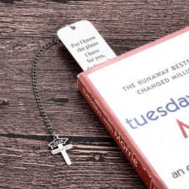 Bookmarks Graduation Gifts for Women Men Him Christian Class of 2026 Book Lovers Gifts Graduate Book Marks Christmas Stocking Stuffer Religious Bible Verse Graduation Students Reading Know Gifts