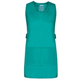 MISEMIYA Unisex Cleaning Apron Sanitary BZZ-868, Green, L
