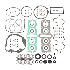 Engine Rebuild Kit - Fits Honda CB550-1974-1978 - Gasket Set + Oil Seals + Standard Size Piston Rings