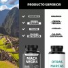 Maca Negra Peruana Orgánica 1000 mg – Sin Azúcar –