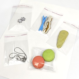 Morepack Morepack Self Sealing Cellophane Bags Self Adhesive,3x3 Inches Clear Resealable Cellophane Bags 200Pieces