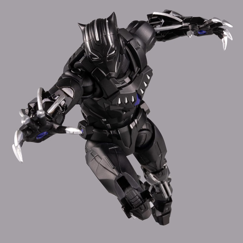 Fighting Armor Black Panther Non-Scale ABS & Diecast Painted Complete