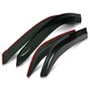Spec-D Tuning Smoke Window Visors Rain Guard Shade Deflector X4