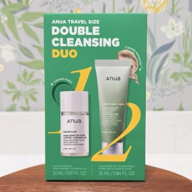 Anua-Double Cleansing Duo Set Cleansing Oil, Cleansing Foam TRAVEL SIZE EXP 2027