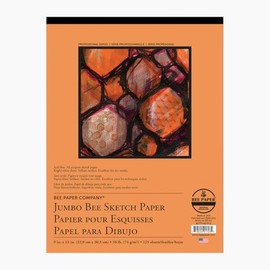 Bee Paper Big Bee Sketch Pad, 18-Inch by 24-Inch (827T100-1824)