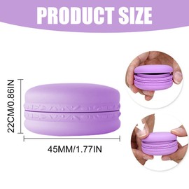 Pack of 5 10 ml Empty Cream Jars, Small Containers with Lids Plastic, Cream Jars for Filling, Cream Jars, Mini Cans, Travel Small Pot Container Set for Creams, Cosmetics, Nail Art, Eyeshadow