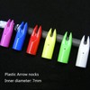 Lamehfyo 50 Pack Archery Arrow Nocks Plastic Nocks Replacement Arrow