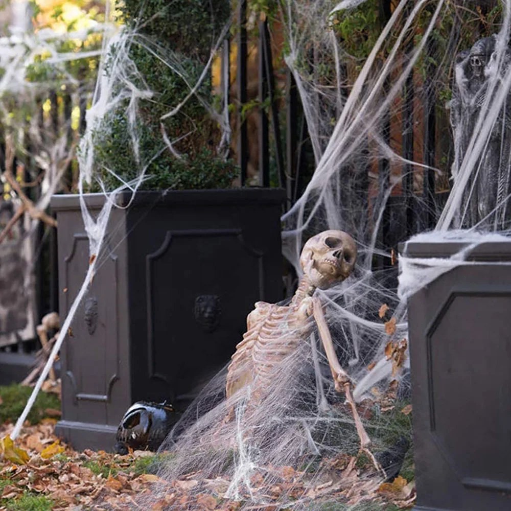 halloween spider web decoration