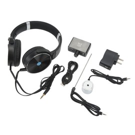 Water Leak Detector Tool, Dual Probe Underground Water Pipe Leakage Detection Test Kit with Headphone for Home, Indoor and Outdoor (US Plug)