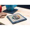 Father & Son Brotherhood – Sentimental Slate Coaster for Dads
