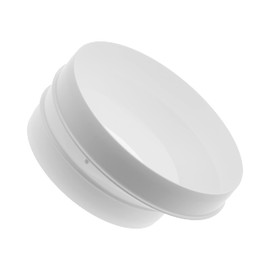 6" to 5" Duct Reducer Round Reducer Duct Fitting Pipe Increaser Reducer PVC DWV (Drain, Waste and Vent) Reducing Coupling (Plastic, 6 inch to 5 inch)