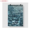 LUNCHOUTSIDE Water Blue Monday Poster 1ea, Size:A5