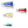 TIKA 4 Pcs Sewing Bias Binding Tape Makers Kits Clips