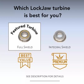 Star 430 Turbine Push Button Lube Free CERAMIC Bearings US QUICK SHIP!