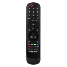 Replacement MR23GA AKB76043112 IR Remote Control Suits for LG OLED EVO LED QNED 4K UHD Smart webOS TV 2023 Model (No Magic Command)