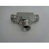 Hydraulic bsp 3 Way Male Equal Tee, 60 deg Cone