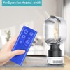 TCNOUMT Fan Remote Control Compatible with Dyson TP01 TP00 AM11