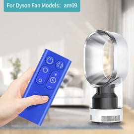TCNOUMT Fan Remote Control Compatible with Dyson TP01 TP00 AM11 Pure Cool Tower Air Purifier Fan, Blue