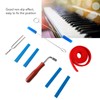 Piano Tuning Tool Set Tuning Wrench Fork Rubber Mute Wool