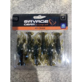 Savage Gear 4D Craw 3” Green Pumpkin