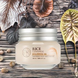 THE FACE SHOP Skin Refreshing Skin Texture Rice Ceramide Moisturizing Cream 1ea 50ml / 더페이스샵 피부산뜻함 피부결 라이스 세라마이드 모이스처라이징 크림 1개 50ml