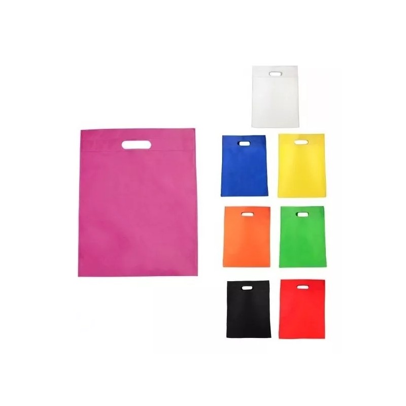 Cimboa 10 Bolsa Boutique Ecologica Non Woven 45.5x35.5 Serigrafia Color