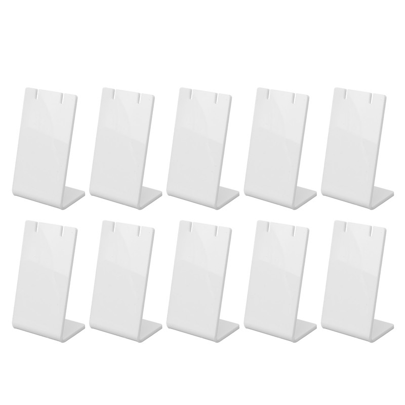 10pcs Acrylic Earring Holder Organizer Ear Studs Jewelry Storage Display