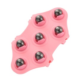 Palm Shaped Glove Body Massager Deep Tissue Hand Held Massager Roller Ball 360 Degree Portable Roller Ball Massage Glove Bead for Women Men