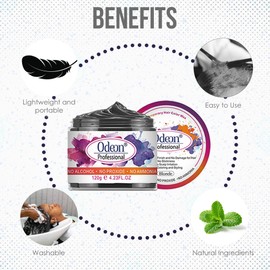 Odeon Blonde Hair Color Wax 4.23oz – Temporary Washable Hair Dye for Kids & Adults – Non-Damaging Styling Wax with Beeswax & Tea Tree – No Alcohol, Ammonia or Peroxide