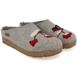 HAFLINGER Winterbird, Color: Silver Grey, Size: 39 (731089-84-39)